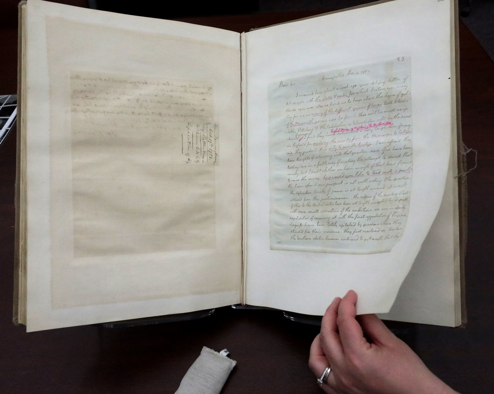 Historical Society - Jefferson letter